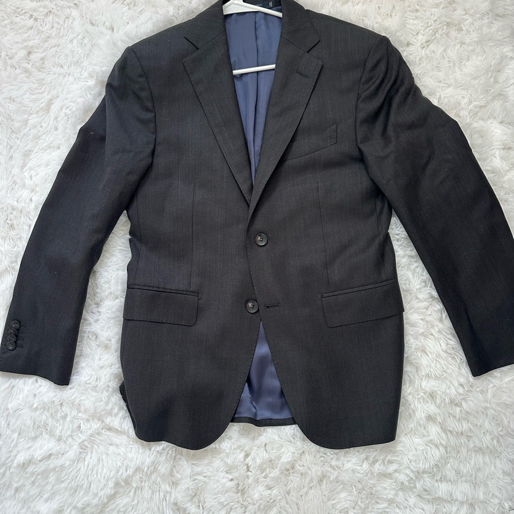 Suitsupply Charcoal Men's Blazer pure wool S110 XS